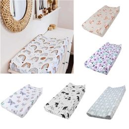 Changing Pads Covers Soft reusable replacement pad cover printing design Minky material baby breathable diaper pad cover Y240518