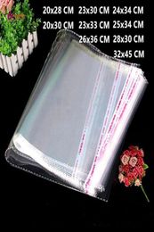 INTEGRITY 120250pcs various Large sizes Opp poly Candy Cookie Packing Resealable Packaging bags Clear Self Adhesive Plastic bag282676068