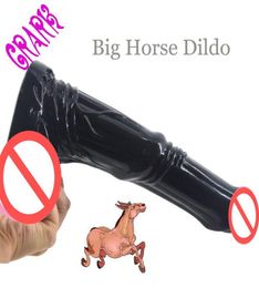 25353CM Animal Horse Sex Toys Big Realistic Dildo For Women Anal Plug Large Butt Plug Anal Dildo Erotic Anus Sex Products7714270