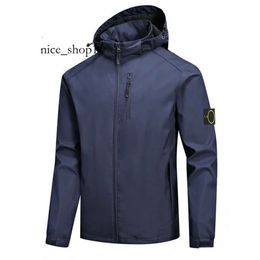 Grapestone Designer Jacket Brand Jacket Small Standard Function Charge Coat Tones Casual Light Hooded Jacket Men's And Women's Island Size S-5Xl 6874