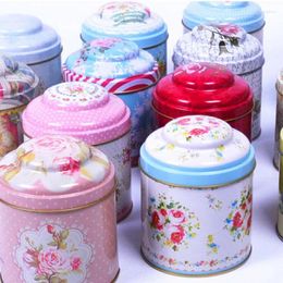Storage Bottles Universal Round Tea Packaging Jar Loose Scented Sealed Moisture-proof Can High Quality Household Small Thing Box