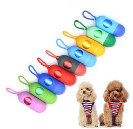 Dog cat garbage bag case Space capsule convenient clean dog poop bag outdoor park Dog Walking pet dogs supplies will and sandy dro8691796