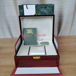 Fashion Watch Original Box Papers Wood festival gift Boxes Handbag Use 15400 15710 15703 26703 26470 15202 3120 3126 7750 Watches 334S