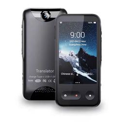 T7 Wireless Bluetooth 4G Translator Smart Voice 4-inch Touch Screen Translator Photo Translation Recording Photo Translation Offline Accurate Instant Translator