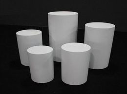 Party Decoration 2022 Round Floor White Cake Table Pedestal Stand Cylinder Plinth DIY Wedding Decorations5707062
