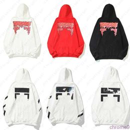 Mens Hoodies Designer Hoodie Men Hoody Sweatshirt Clothes European Classic High Street Graphic Print Fashion Casual Offes -white Hoodie I72I IXRO WXG2