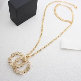 689893 Necklace Fashion Classic Clover Necklace Charm Gold Silver Plated Agate Pendant for Women Girl Valentine's Engagement designer Jewellery Gift waist chain