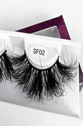 25mm Fluffy Messy Mink Lashes Pack Dramatic Long Lash Extension Set Whole 3d Lash Curly Eyelashes With Packaging8303137