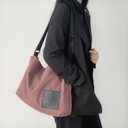 Shoulder Bags Women's Waterproof Handbags Crossbody Messenger Korean Casual Vintage Fashion Canvas Bag Shopping