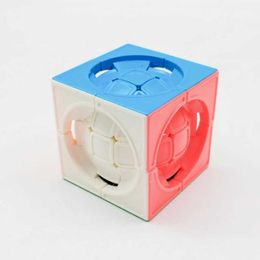 Magic Cubes 3x3x3 Magic Ball Magic Cube Cambered Surface Professional Speed Puzzle Twisty Brain Antistress Educational Toys Kids Gifts Y240518