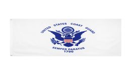 United States of American Military USCG Coast Guard Flag s Direct Factory Hanging 3x5ft Polyester1461257