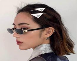 New arrival Triangles Letter Girl Barrettes designer Hair Clip Fashion women Accessories With Stamp Top Quality8927805