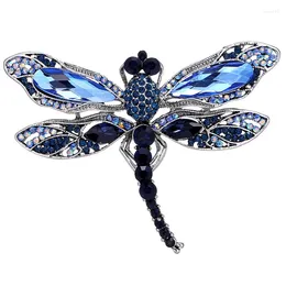 Brooches Fashion Vintage Dragonfly For Women Large Insect Brooch Pins Dress Coat Accessories Cute Jewelry Gifts