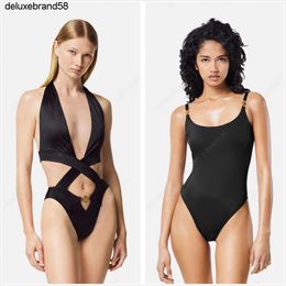 Designer Bikini Bathing Suit Swimwear Sexy Solid Colour Tie One Piece Hollow Out Backless Womens Swimsuit Quick Drying Sun Protection A1 ggitys 89XS