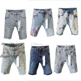 purple jeans shorts purple jeans shorts purple jeans designer pants Designer Mens Jeans Shorts Casual Denim Shortpants Street Hip Hop 5f0