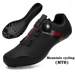 Cycling Shoes Professional Breathable Non-Slip Women Competition MTB Men Mountain Cross-Country