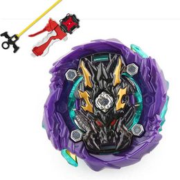 4D Beyblades B-X TOUPIE BURST BEYBLADE SPINNING TOP B-143 Dream Bahmut+Launcher+GRIP for Evolution Rise Arena B193 Toupie H240517