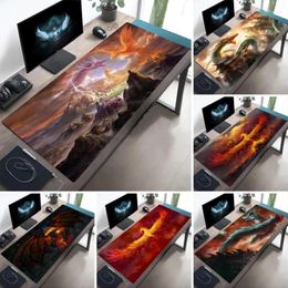Carpets Gaming Mouse Pad Anti-Slip PC Large Mousepads Accessories For Home Office Laptop Decor Pads Gamer Computer Keyboard Desk Mat