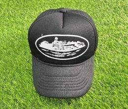 Fashion Brand Trucker Hat Cruise Ship Printed Sunscreen Trucker Hat Men039s Mesh Popular Peaked Cap for Women6798415