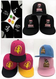FashionWhole Hip hop caps Snapback Custom LOGOletter Flat brim hip hop Unisex Baseball hat Adjustable size2100870