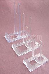 Hooks Clear Movable Display Easel Plate Tray Dish Ceramics Tiles Book Cell Phone Picture Adjustable Plastic Rack Art Exhibition St9906649
