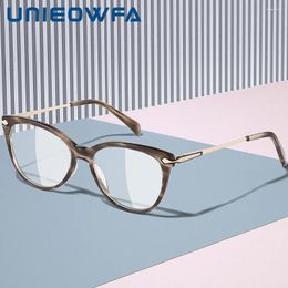 Sunglasses Frames Italy Acetate Myopia Glasses Frame Women Cat Eye Optical Eyeglasses Female Brand Prescription Eyewear Ladies 2024