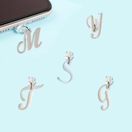 Jewellery White Large Letters Cartoon Shaped Phone Dust Plug Kawaii Usb Type-C Anti New Charging Port Cell Anti-Dust Plugs For Charge Otqbn