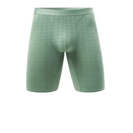 Lu Align Shorts Summer Sport Men's lengthened anti-wear leg underwear ice silk mesh breathable quick-dryg sport digital prtg boxer shorts LL Lmeon Gym Woman