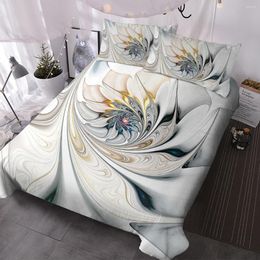 Bedding Sets Abstract Set Flower Duvet Cover Modern Comforter 3 Piece Vintage Bedspreads