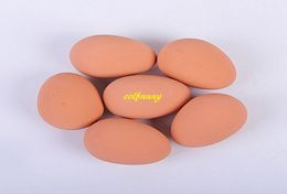 48pcslot DIY Rubber Dog Chew Toys Pet Dog Egg Bouncing Ball Funny Interactive Dog Cat Toys Egg Expression Balls toy3240141