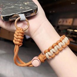 Vases Handmade Woven Hanging Rope With Clip For Anti Loss And Drop Mobile Phone Short Key