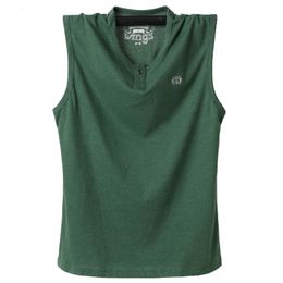 Tank Tops Men 6XL Mens Sweat Big Size Vest Summer Super Large Sleeveless Modal Undershirt Big Size Bodybuilding Workout T Shirt 240518