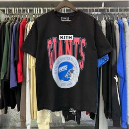 T Shirt Mens Kith Designer Kith T Shirts Cloud Fun Forest Brand Shirts Print High Quality Kith T Shirt Cotton Oversized Short Sleeve T-Shirt 30ec