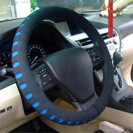 Steering Wheel Covers Car Anti-Slip EVA Punching Fit 37-38cm Car-styling 5 Colours Universal Auto Accessoires
