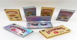 2021 Whole Empty Lashwood Box For 25mm Mink Eyelashes Customised Logo Packaging False Eyelash Vendor4638184