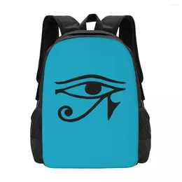 School Bags Ankh Horus Eye Simple Stylish Student Schoolbag Waterproof Large Capacity Casual Backpack Travel Laptop Rucksack