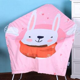 Blankets 155 115cm Baby Autumn Cartoon Quilt Pom Blanket Children Stroller Sleep Cover Born Swaddle Air Conditioning