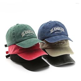 Ball Caps Unisex Hip Hop Trucker Hat Letter Embroidery Fashion Retro Baseball Cap For Men Women Casual Cotton Snapback Hats Dad Sun Visors