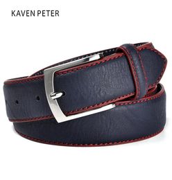 Fashion Male Belt Brand Cow Leather Italian Design Casual Mens Leather Belts For Jeans For Man1994335