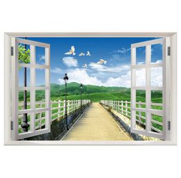 Kexinzu Full Square Diamond Scenery outside the Window field Scenery 5D DIY Diamond Painting Embroidery Cross Stitch Rhinestone Mo4610717