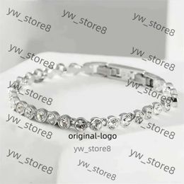 swarovski bracelet Designer Swan Bracelet Jewelry Woman Original Quality Luxury Fashion Bangle Simple Tennis Bracelet Swarovski Jewelry Diamond Bracelet 0b32