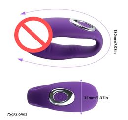 Dual Vibration G Spot Vibrators for Women Waterproof Rechargeable Clitoral Stimulator Erotic Toys Vibrator Sex toys for Women7573648