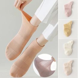 Women Socks 1Pair Elegant Summer Breathable Casual Stockings Candy Colour Mesh Cotton Fashion Thin Short Socking Freeship