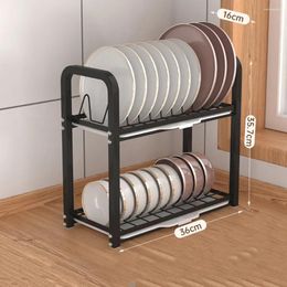 Kitchen Storage Utensil Rack Organiser Pull Out Drying Countertop Dish Drainer Home