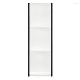 Decorative Plates 30.75" X 10.5" Recife Vertical 3-Tier Modern Shadow Box Cube Wall Shelf