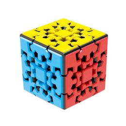 Magic Cubes Yu Mo Newest Gear 3x3x3 Magic Cube Mofangge Speed Gear Pyramind Cylinder Sphere Professional Cubo Magico Gear Puzzle Series Toys Y240518