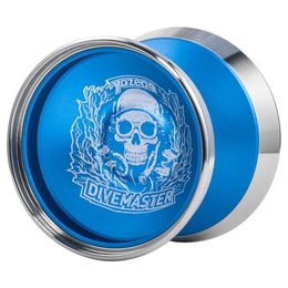Yoyo Yozean Yoyo Divemaster 7075 Aluminium Alloy Unresponsive 304 Stainless Steel Professional Competition (1A3A5A)Toys Y240518