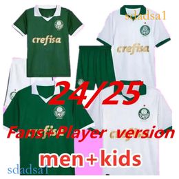 24 25 Palmeiras soccer jerseys men set kids kit ENDRICK DUDU RONY G.GOMEZ ESTEVAO VEIGA M.LOPEZ MURILO PIQUEREZ 2024 2025 football shirt Fan Player version 18