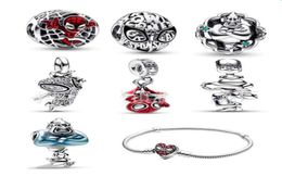 DIY Spider Charm Bracelet Beaded Pendant Suitable for P Style Bracelet Jewelry1193687