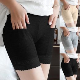 Women's Panties Women Solid Color Large Leggings Comfortable Loose Boxer Shorts Fashion Plus Size Underwear For Female Cotton With Pocket